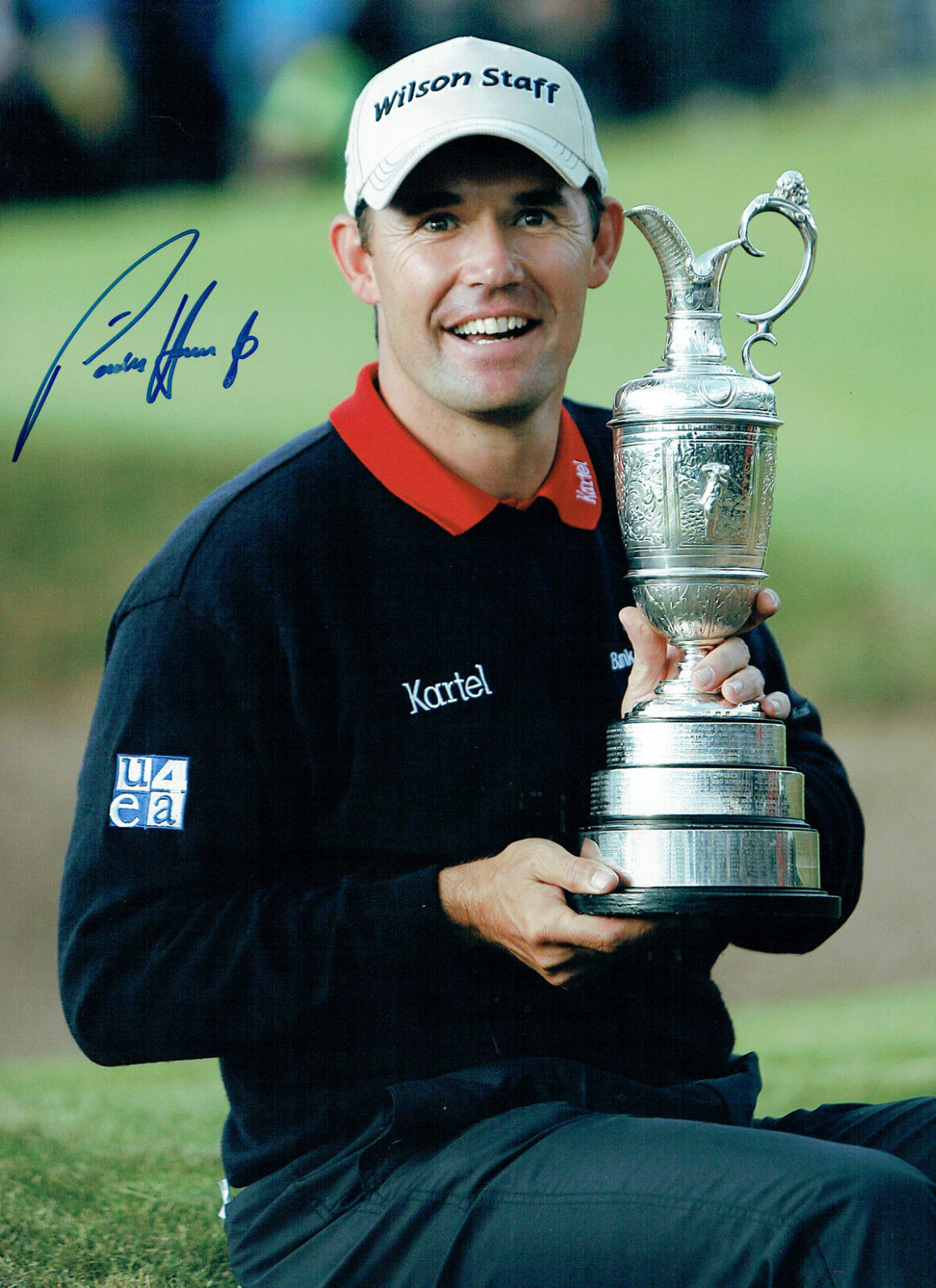 Padraig HARRINGTON Signed Autograph 16x12 Photo Poster painting Open GOLF Winner AFTAL COA