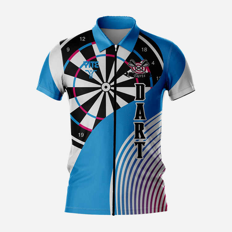 YITE |LFB24-003-Blue And White Dart Uniform