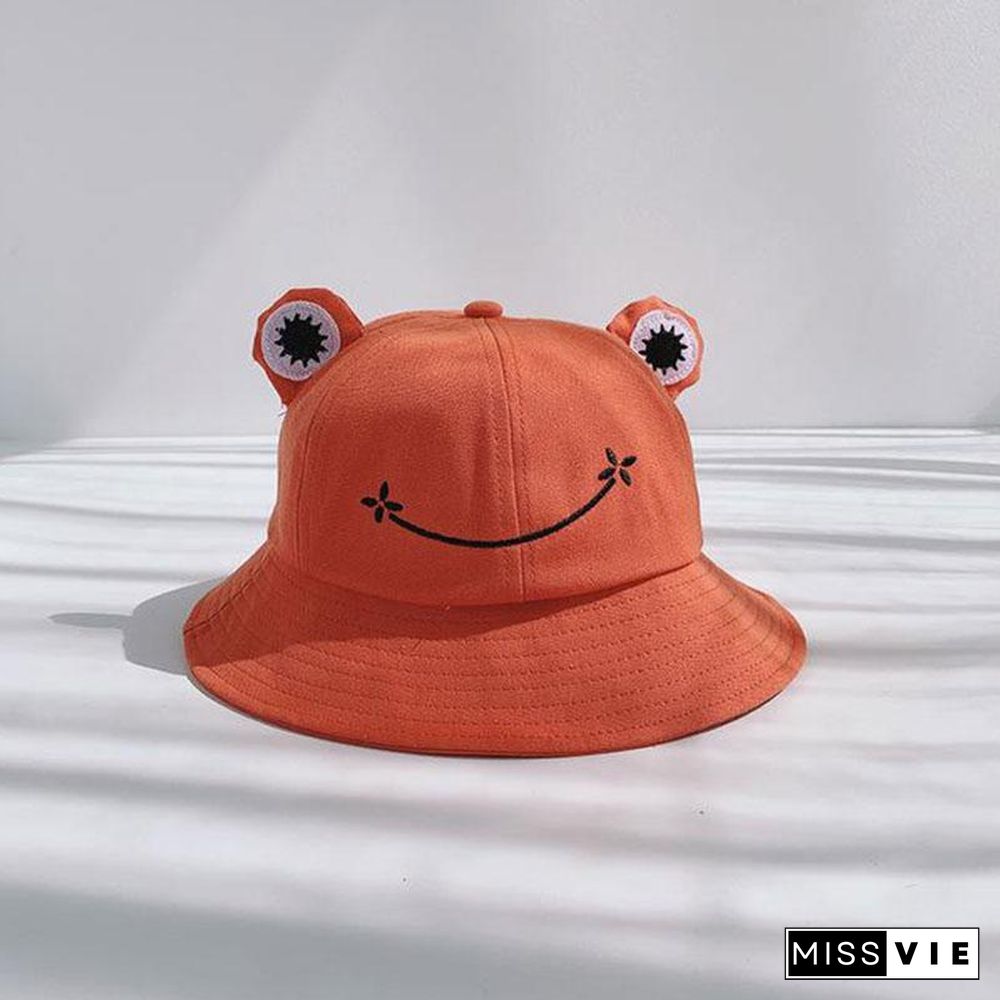 Frog Eyes Fisherman Hat