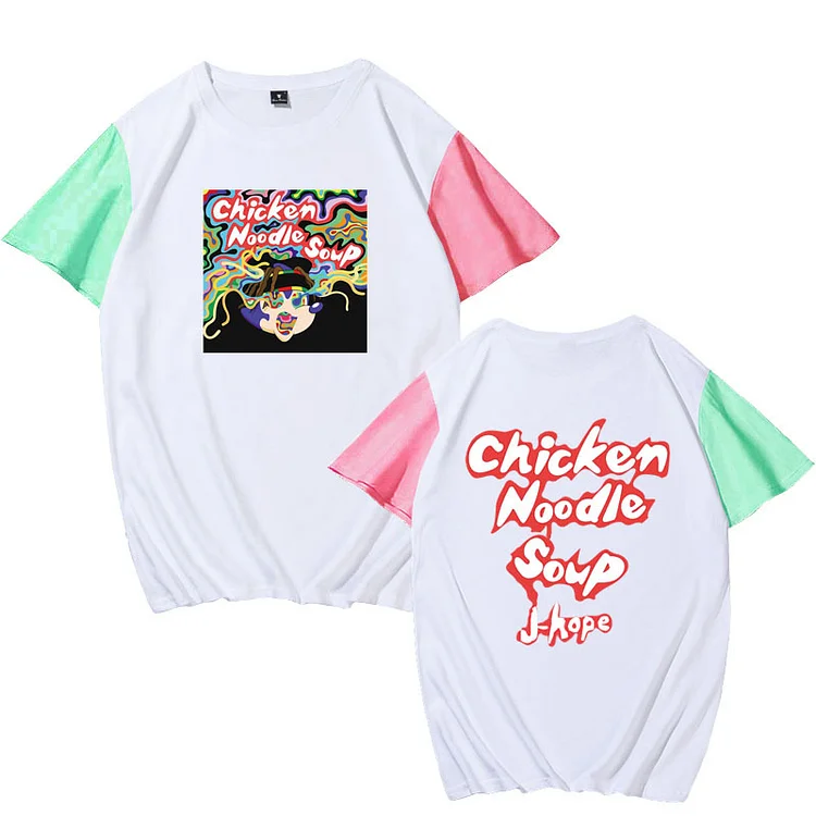 BTS J-hope Chicken Noodle Soup Colorblock T-shirt