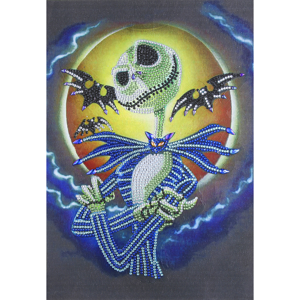 

Halloween Horror Doll - Special Shaped Diamond Painting - 30*40CM, 501 Original