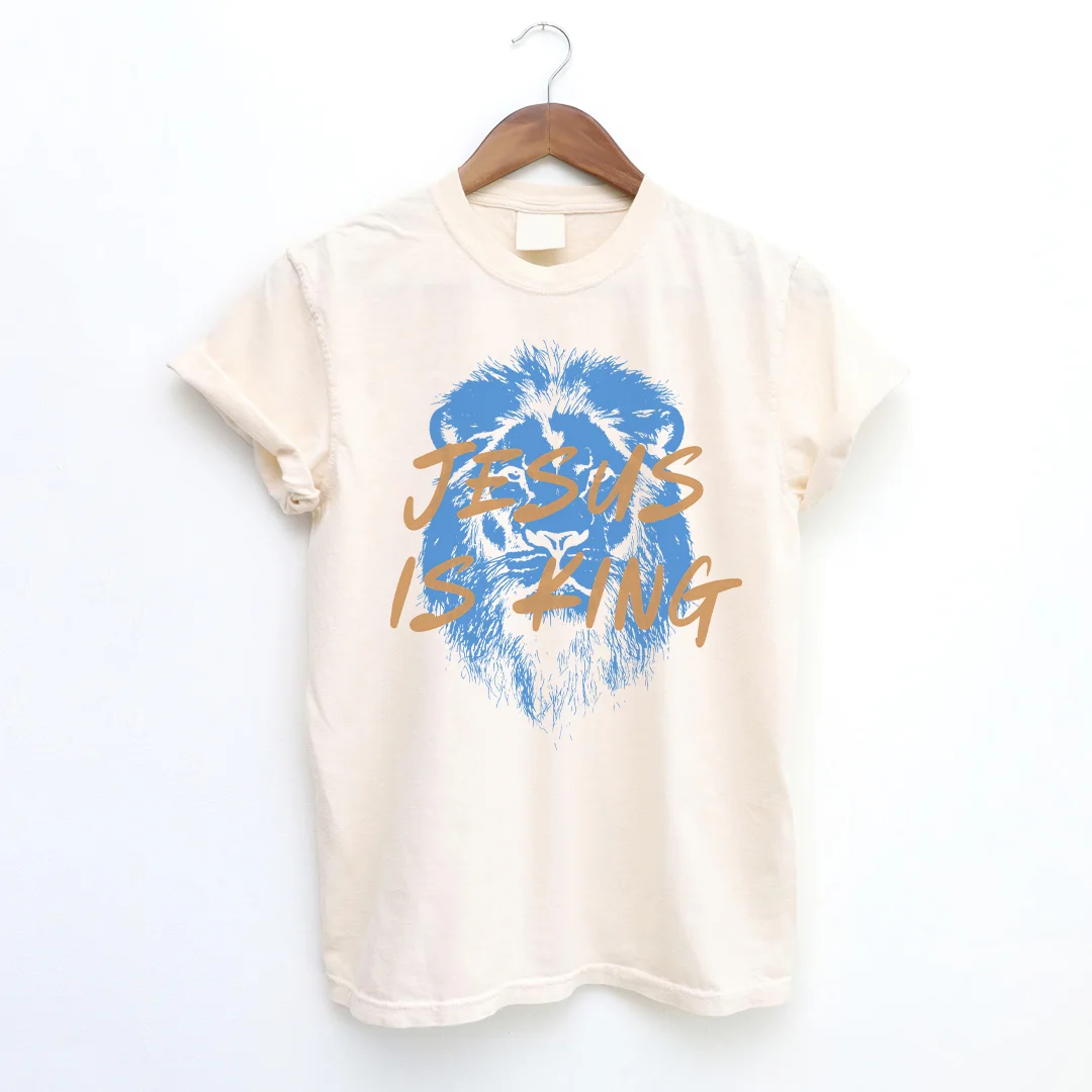 Jesus Is King Lion T-shirt