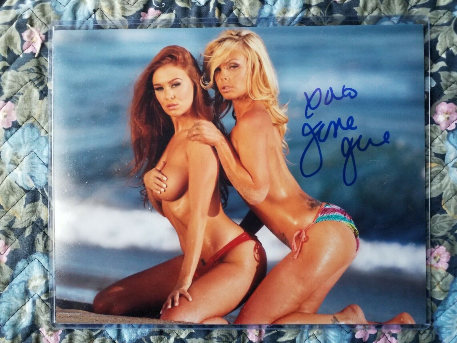 Jesse Jane Authentic Signed Autographed 8x10 Photo Poster painting with COA Adult Film Star