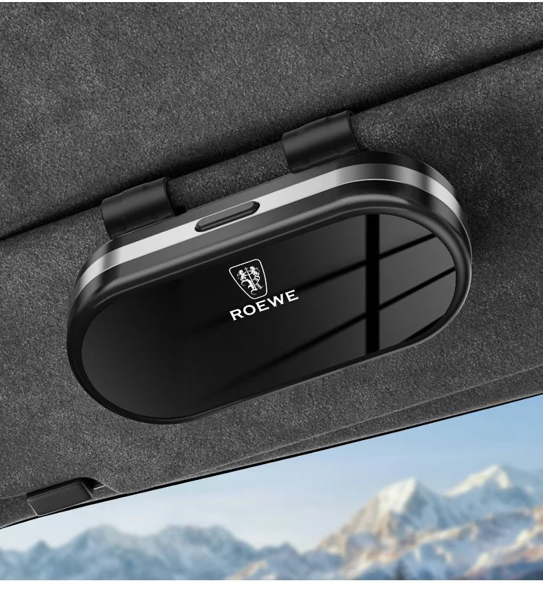 Car glasses case sun visor glasses storage box