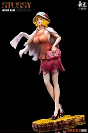 Long Hu Studio - One Piece CP0 07 Queen of the Pleasure District Stussy Statue(GK)-