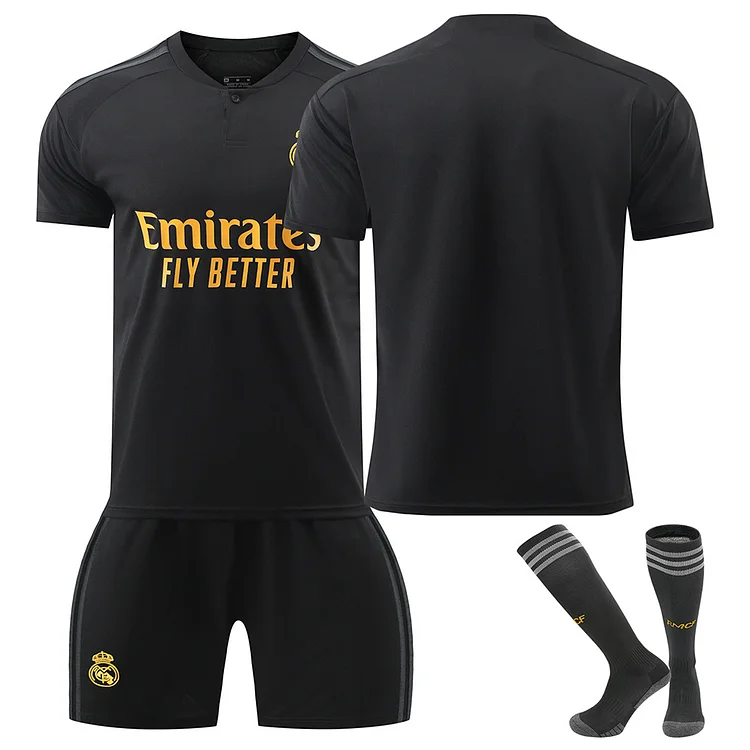 23/24 Real Madrid 2 Away Football Jersey Traning Set