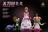 Princess Mimi Tachikawa, Princess Palmon, Gekomon & Otamamon - Digimon Resin Statue - MIMAN Studios