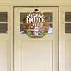 (US Only)12pcs 2D Flat DIY Diamond Art Pendant Cartoon Animal Home Garden Door Wall Decor