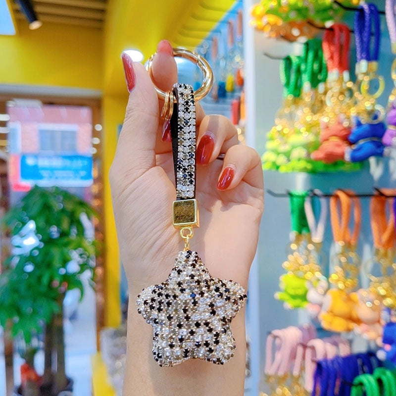 Cute Star Czech Diamond Women’s Keychain