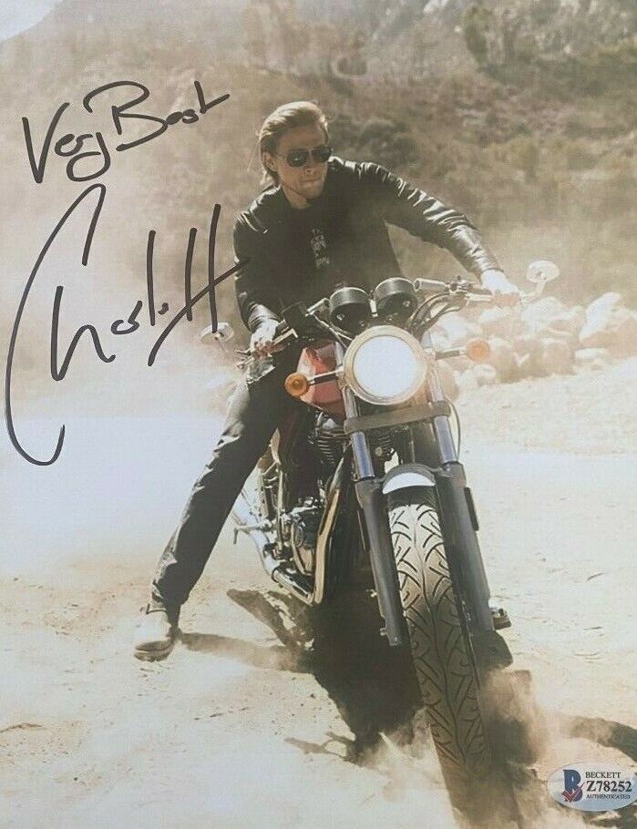 Charlie Hunnam signed autographed 8x10 Photo Poster painting Sons of Anarchy Beckett COA