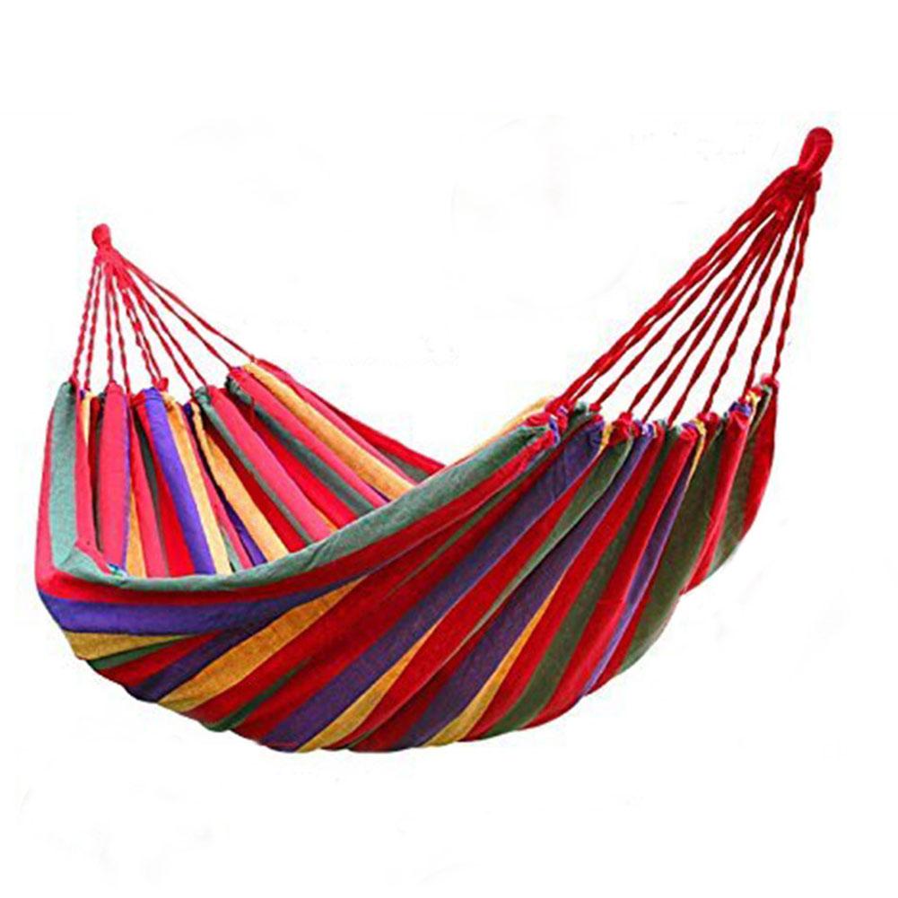 

Travel Garden Hammock Hanging Rope Chair Swing Chair Seat w/2 Ropes, Red, 501 Original