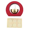 Metal Bell Car Ornament Bell Decorative Wind Bell Doorbell Chime for Home Office