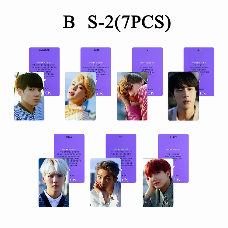 BTS X DICON Card Set