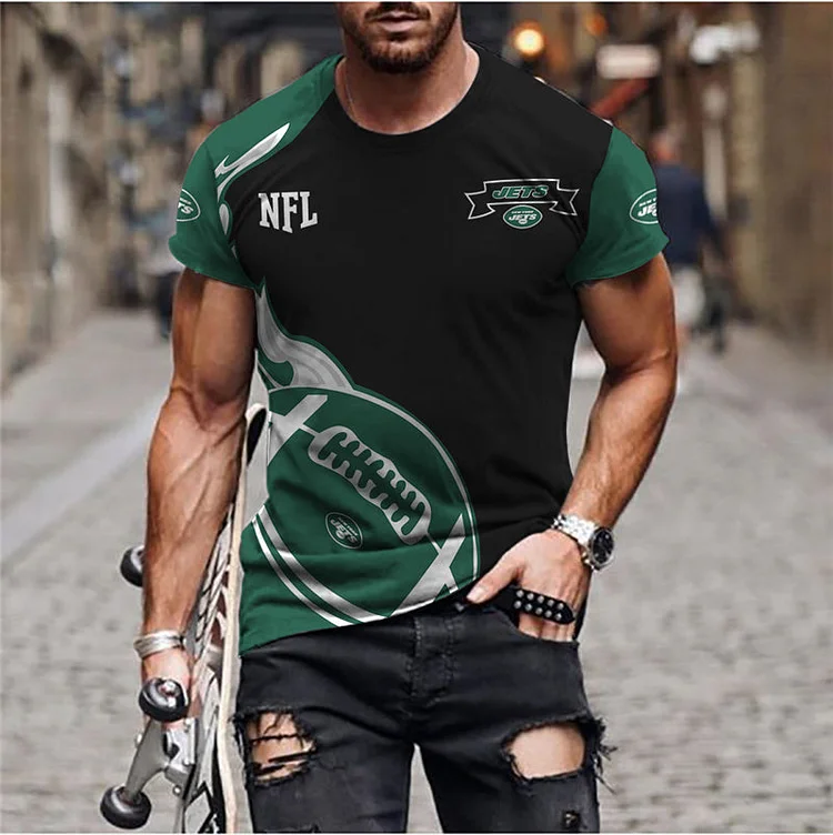 New York Jets All Over Print T-Shirt