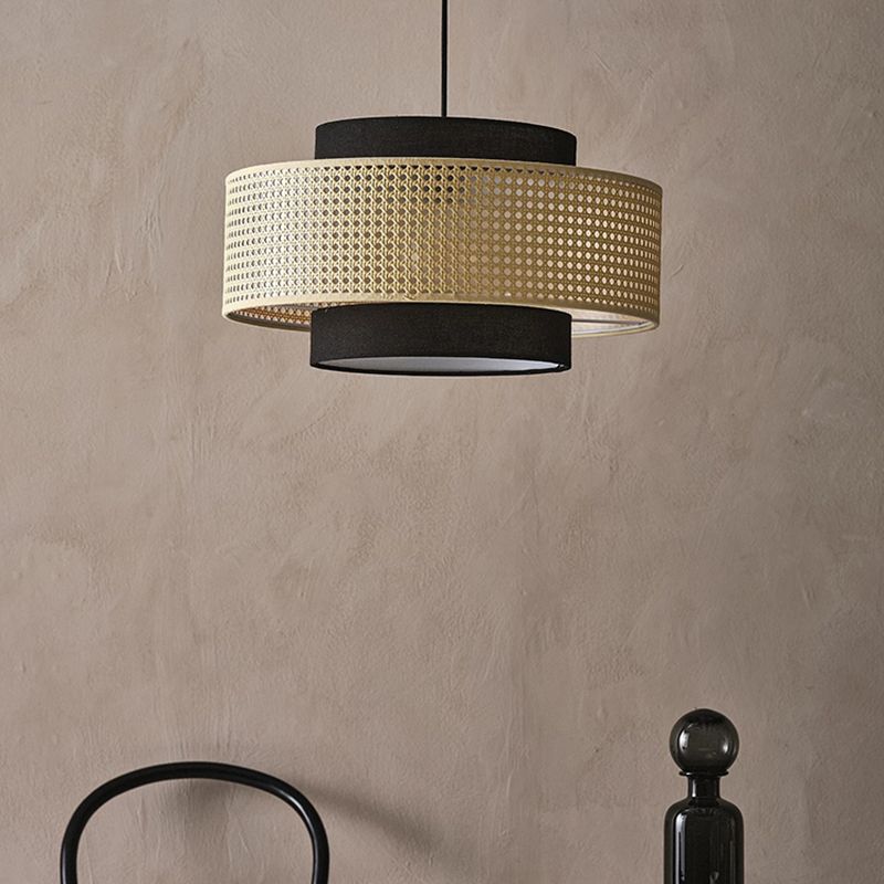 Modern Style Drum Shade Pendant Lighting