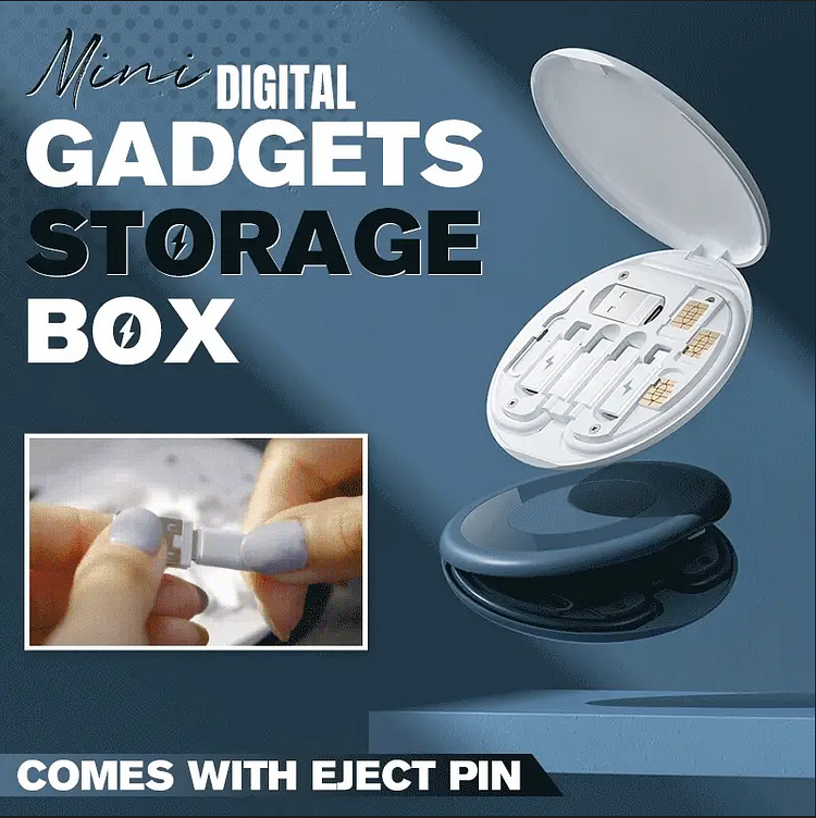 Mini Digital Gadgets Storage Box