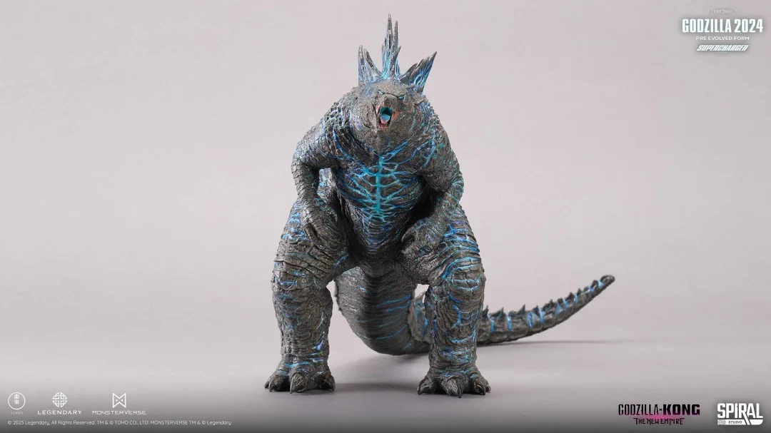 特撮 Spiral Studio GODZILLA 2024 SUPERCHARGED Spiral Studio Godzilla 2024 Pre-Evolved Supercharged Ver