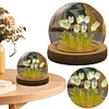Artificial Tulip Flower Night Light Bedside Lamp LED Night Lamp Christmas Gifts