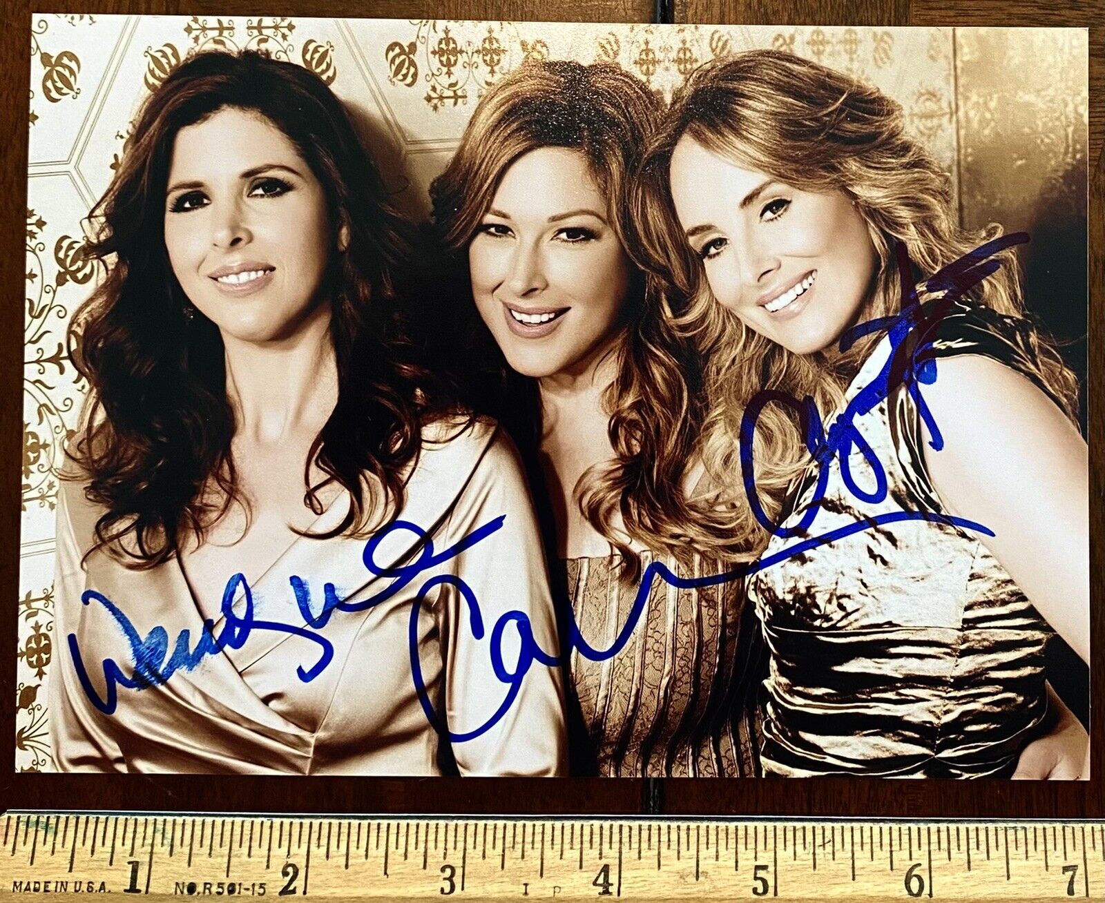 Wilson Phillips Autographed 5x7 All 3 Chynna Phillips HOLD ON Release Me Carnie