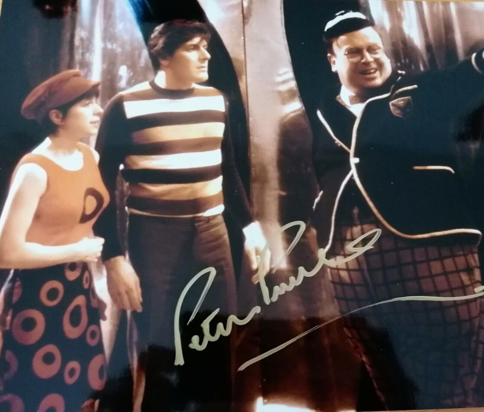 PETER PURVES as Stephen Taylor In Doctor Who GENUINE SIGNED 8 x 10 Autograph