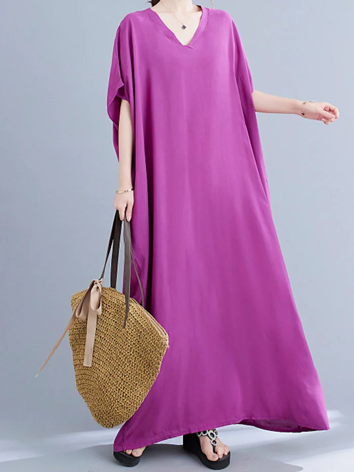 Summer New Ethnic Style Large Size Women's Casual Dress