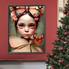 Diamond Painting-DIY Full Round Drill Butterfly Doll