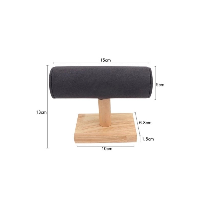 Minimalist Solid Color Solid Wood Patchwork Jewelry Rack