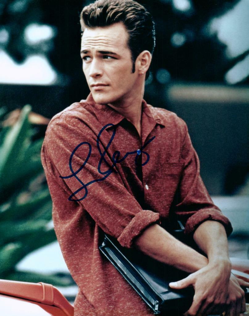 Luke Perry 8x10 Signed Autographed Photo Poster painting Picture with COA