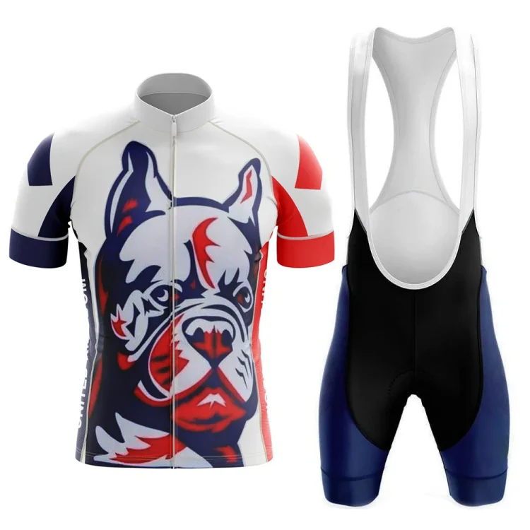 United Kingdom Bulldog Men's Short Sleeve Cycling Kit