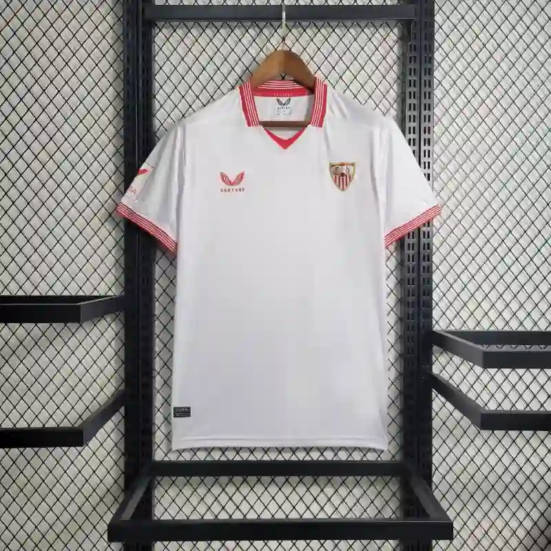 23-24 Sevilla Soccer Jersey Home