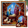 Nativity - 11CT Stamped Cross Stitch 50*50cm/19.69*19.69in