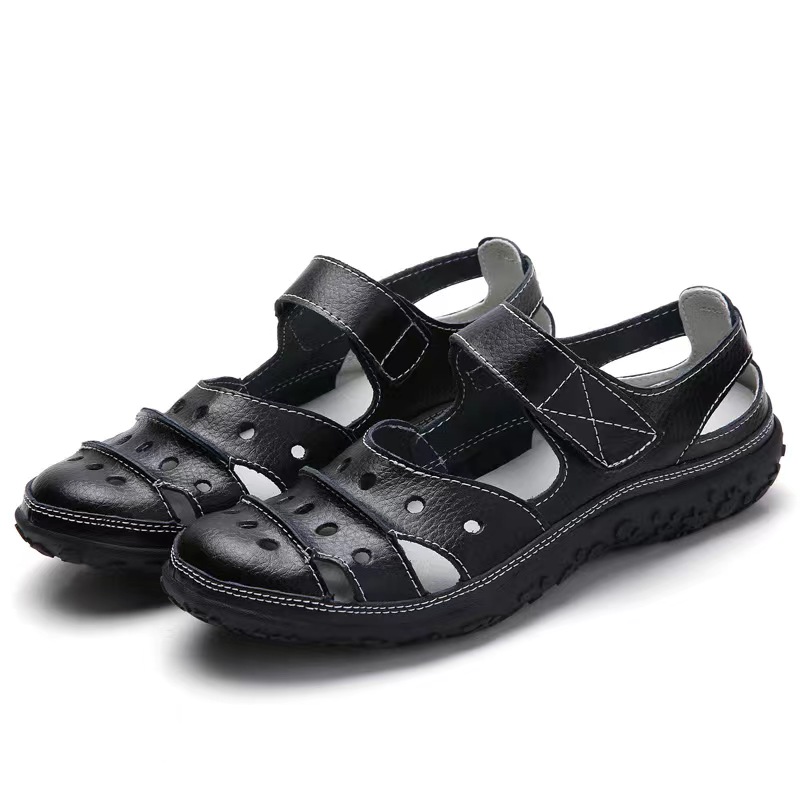 Size EU37 / 41 -Women's Summer Leather Beach Sandals  | ARKGET