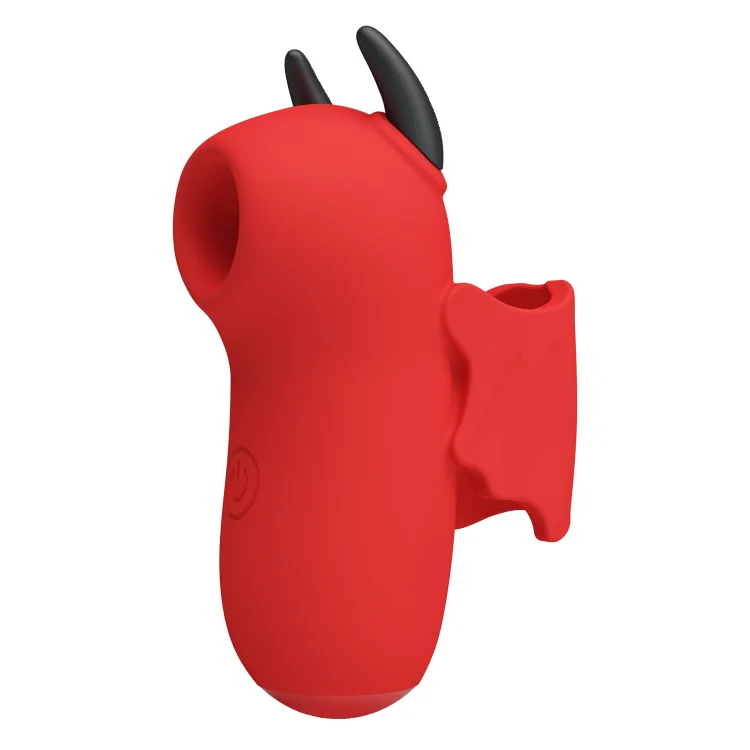 Baile Patela Silicone Rechargeable Tap Finger Vibrator – 10 Frequency Sensual Stimulation