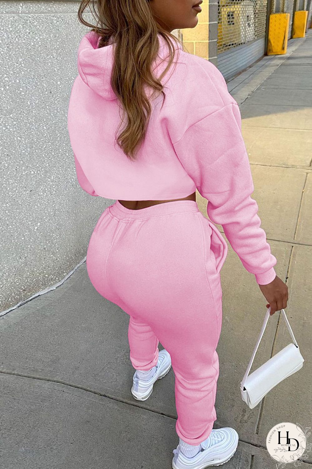 Dark Gray Casual Street Solid Patchwork Hooded Collar Long Sleeve Three Pieces