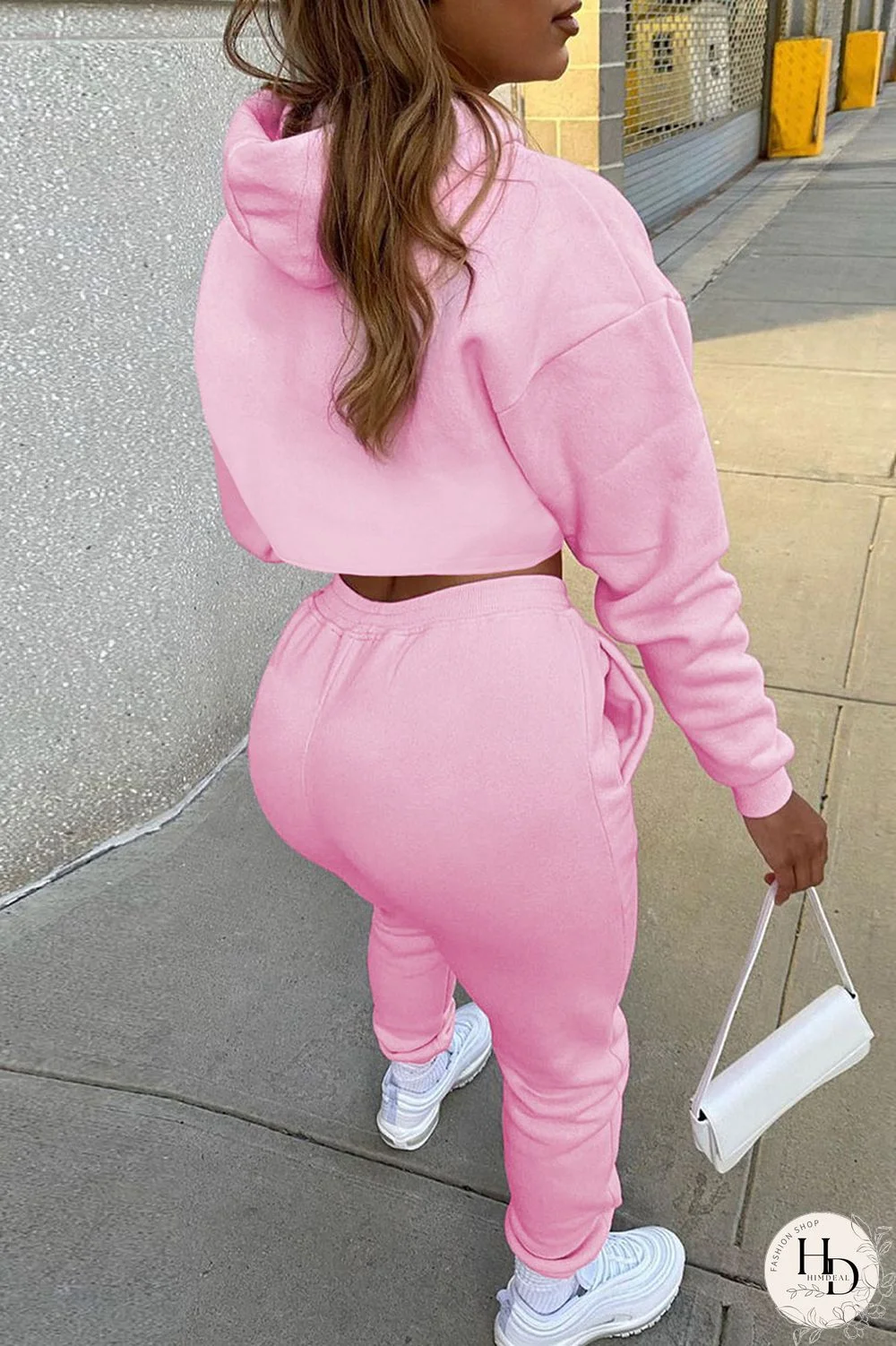 Dark Gray Casual Street Solid Patchwork Hooded Collar Long Sleeve Three Pieces