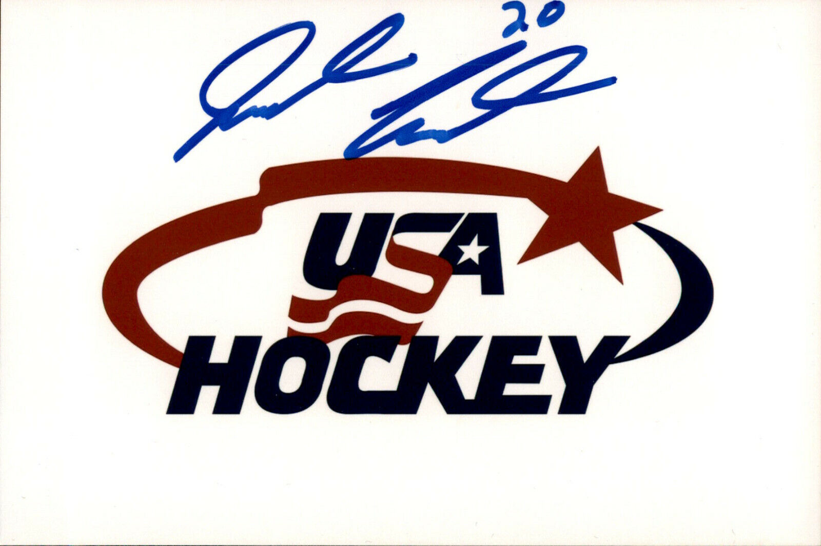 Jacob Truscott SIGNED auto 4x6 Photo Poster painting TEAM USA U OF MICHIGAN / VANCOUVER CANUCKS