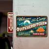 Camp Quitcherbitchen - Vintage Metal Signs - 20*30cm/30*40cm - Warning