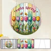 Tulips DIY Diamond Painting Hanging Pendants Acrylic Crafts Kit for Home Wall Decor