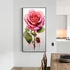 (Big Size)Texture Rose-Paint by Numbers Acrylic Painting 40*70CM