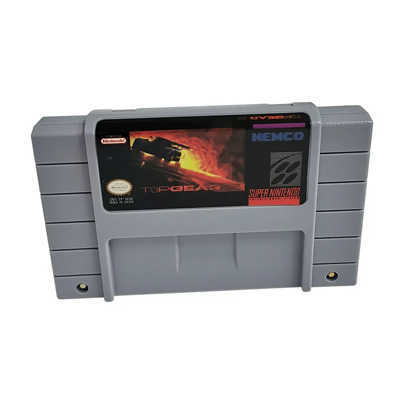 Top Gear 2 SNES For Super Nintendo Entertainment System - 16 Bit US Version Game Cartridge