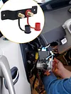 Battery Charging Post Copper Relocation Battery Jump Post with Cable for UTV Car