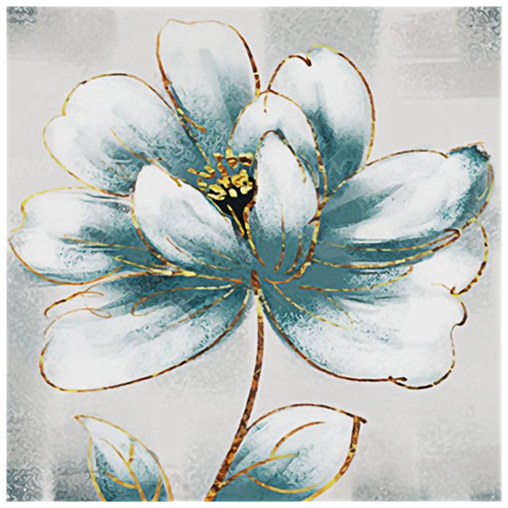 Lotus - Full Round - Diamond Painting