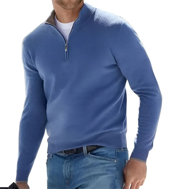 Mens Casual zip sweater Radinnoo.com