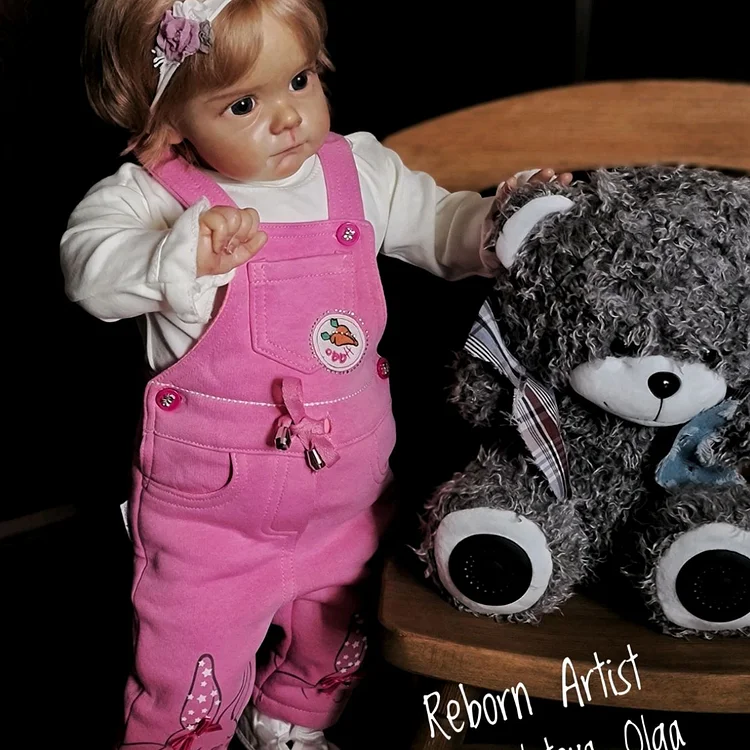  17'' Lifelike Soft Reborn Baby Cute Girl Doll Madeline - Reborndollsshop®-Reborndollsshop®