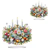 Acrylic Flower Candle - 5D DIY Craft Ornament