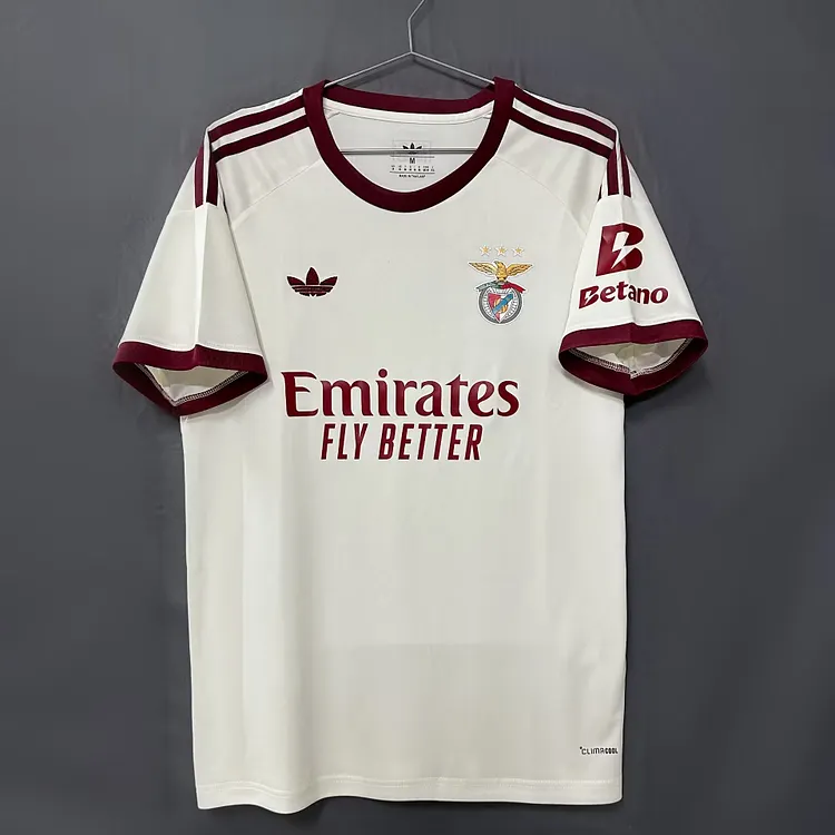 【S~4XL】Benfica 26/27 Away Football Jersey 1:1 Thai Quality