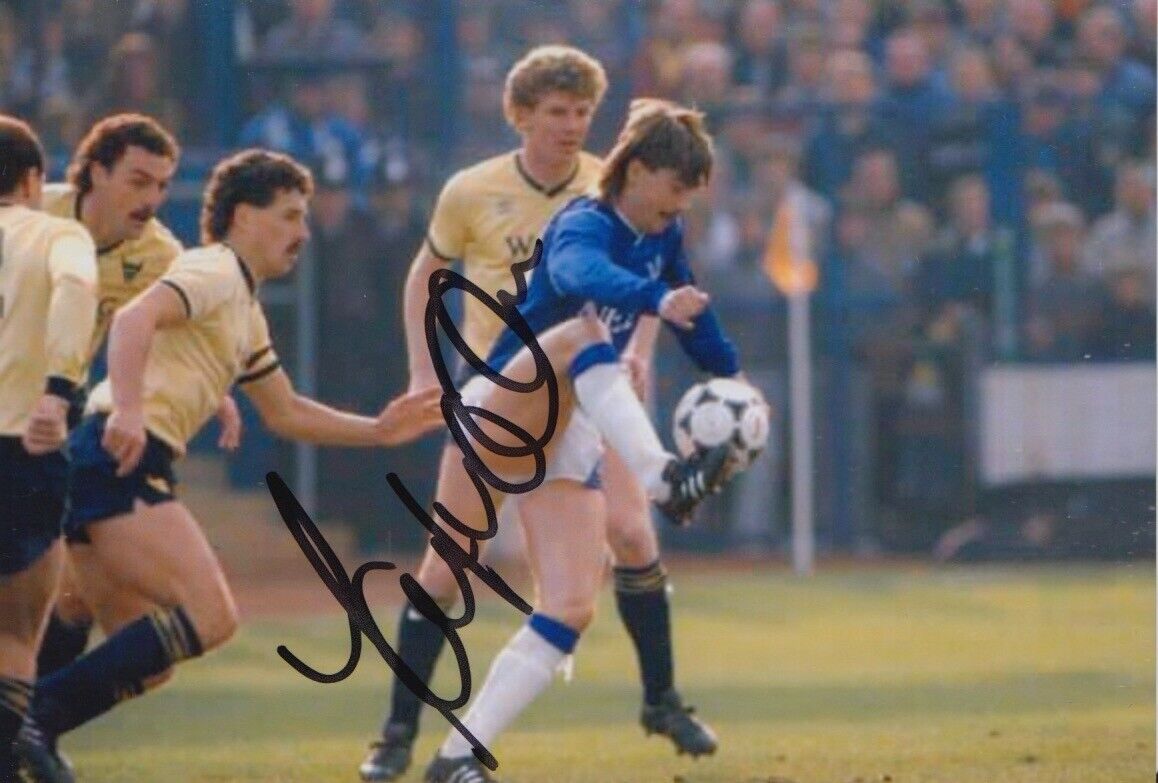 IAN SNODIN HAND SIGNED 6X4 Photo Poster painting EVERTON FOOTBALL AUTOGRAPH 2