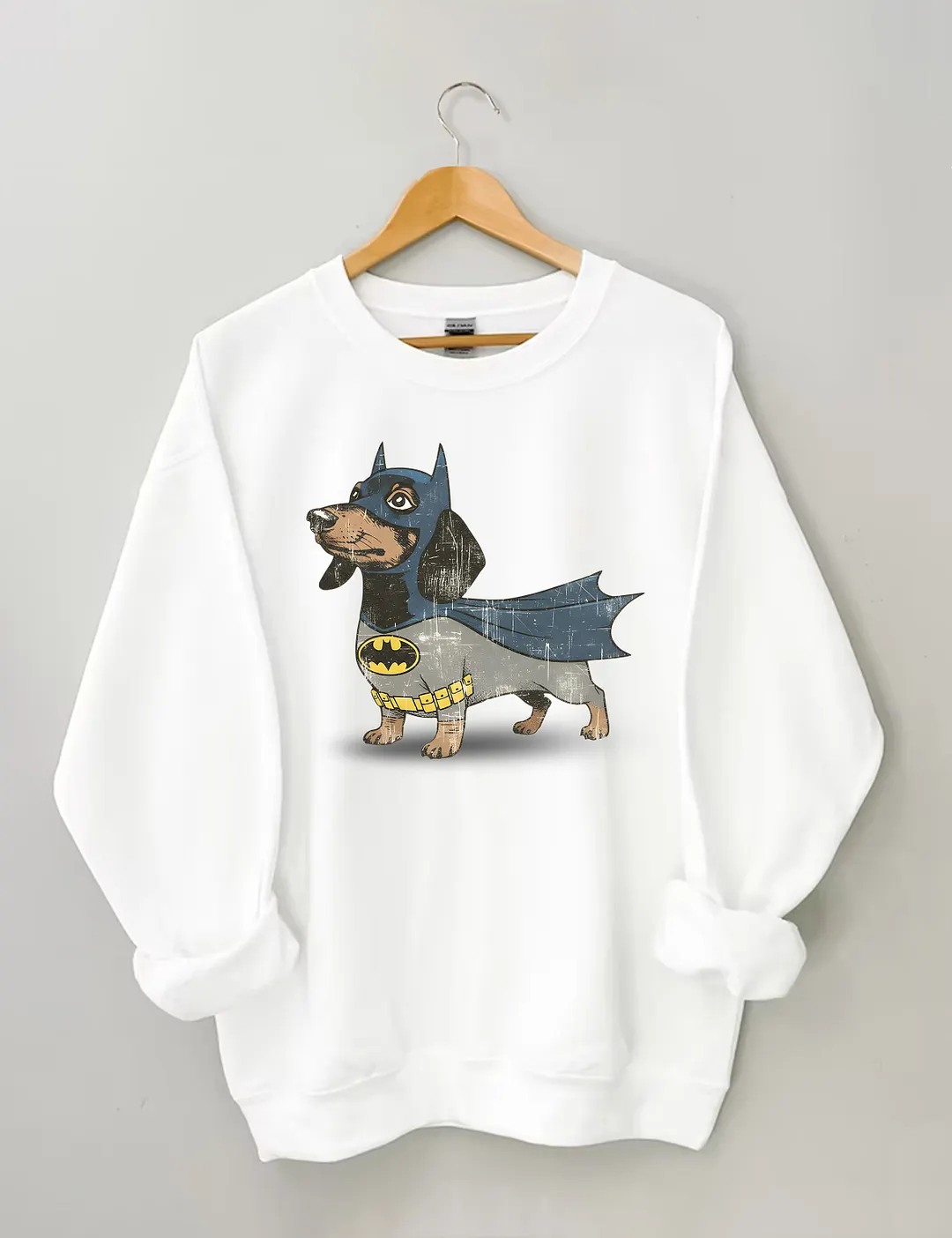 Dachshund Superhero Sweatshirt