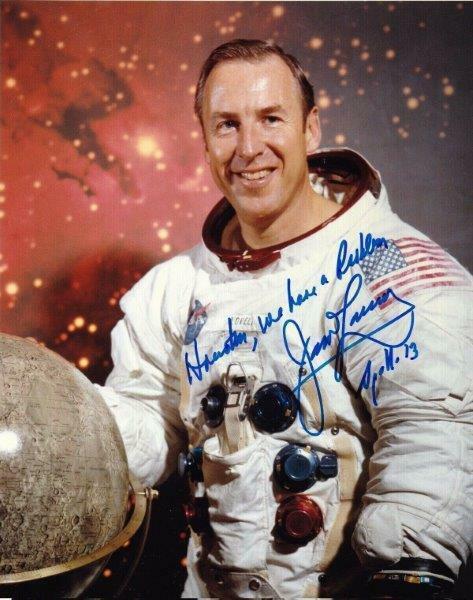 REPRINT - JIM LOVELL Astronaut Apollo 13 Signed 8 x 10 Photo Poster painting Poster