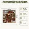 Country Horse 11CT 3 Strands DIY Stamped Cross Stitch Kit for Adult 45x45cm tapestrymarket